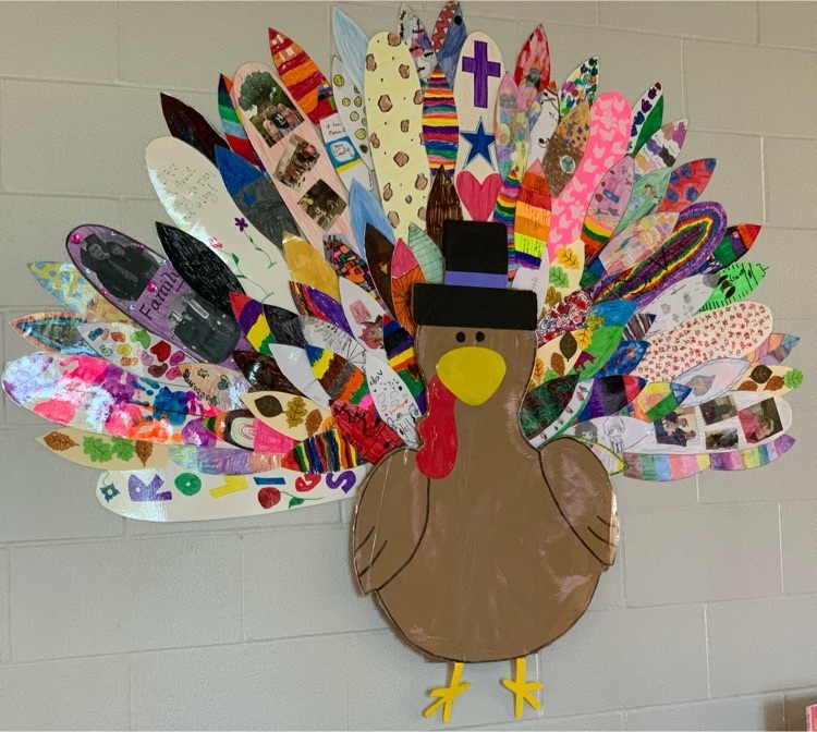 Our Elementary turkey! 