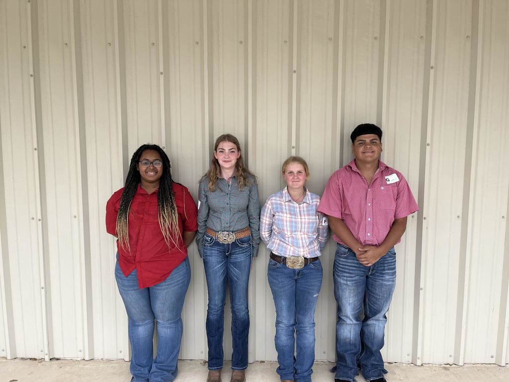 The FFA Livestock Judging Team competed yesterday at the South Texas Invitationals. Was a great opportunity for the students to get ready for the Area X CDE contest next week. 