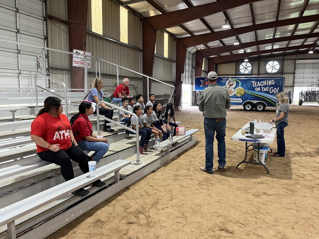 Yesterday the FFA Officers had the opportunity  to help with the Calhoun Soil and Water Conservation AG Day. It was a great day filled with leadership and learning.